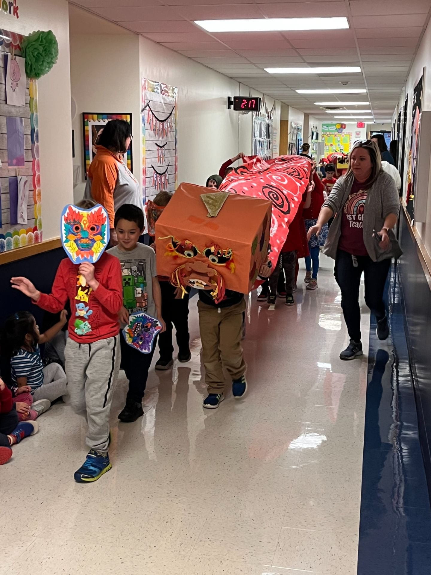 First Grade Celebrates Chinese New Year